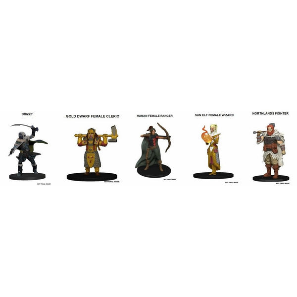 Dungeons & Dragons - D&D - Icons of the Realms: Tyranny of Dragons Booster Pack (Brick - 8 Packs) Miniatures Figures