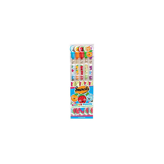 Scentco Graphite Smencils 5-Pack of HB #2 Scented Pencils