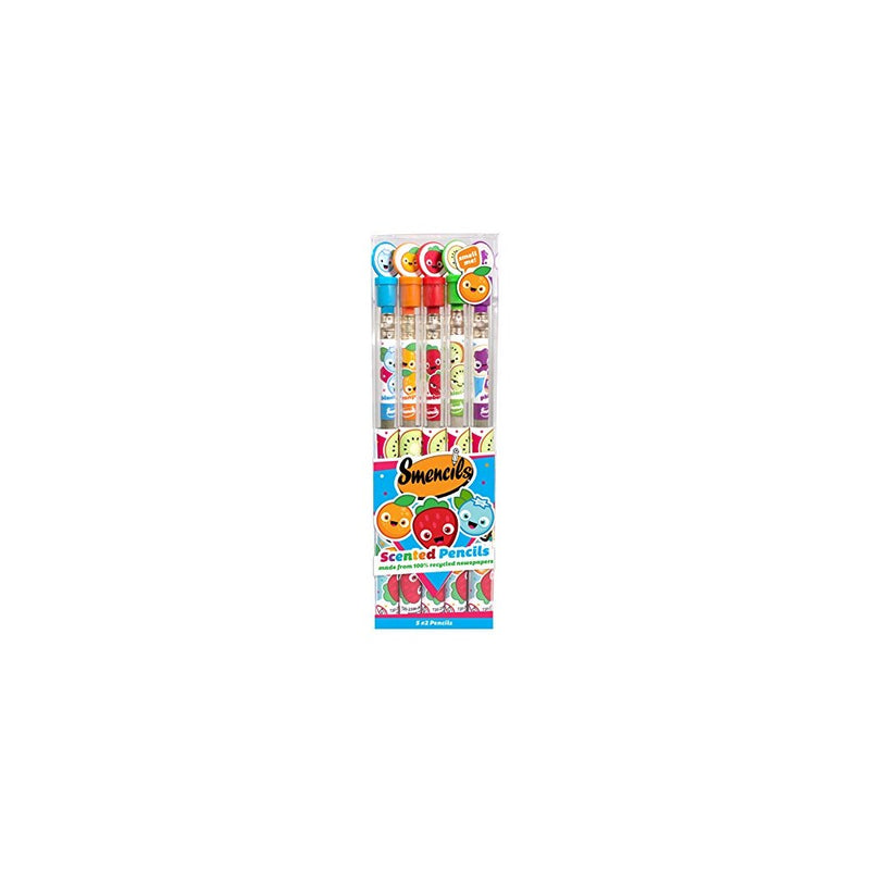 Scentco Graphite Smencils 5-Pack of HB #2 Scented Pencils