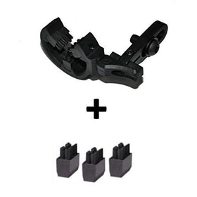 Brush Capture Arrow Rest with 3 Extra Replacement Brushes