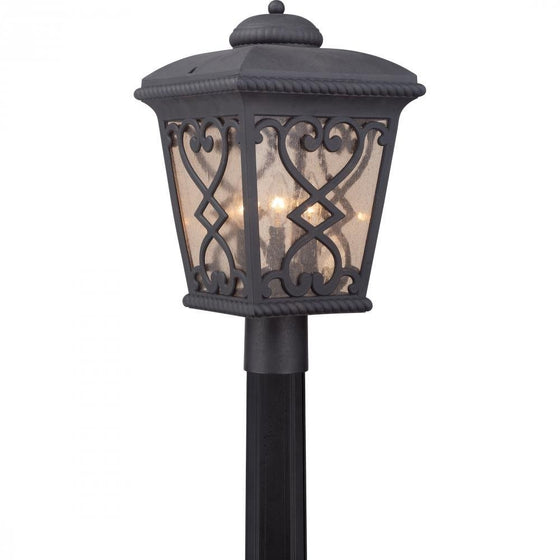 Quoizel FQ9011MK Three Light Outdoor Post Lantern