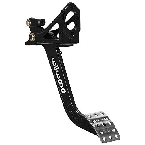 NEW WILWOOD LONG REVERSE SWING MOUNT CLUTCH OR BRAKE PEDAL ASSEMBLY WITH ADJUSTABLE PEDAL PADS, 6 TO 1 RATIO