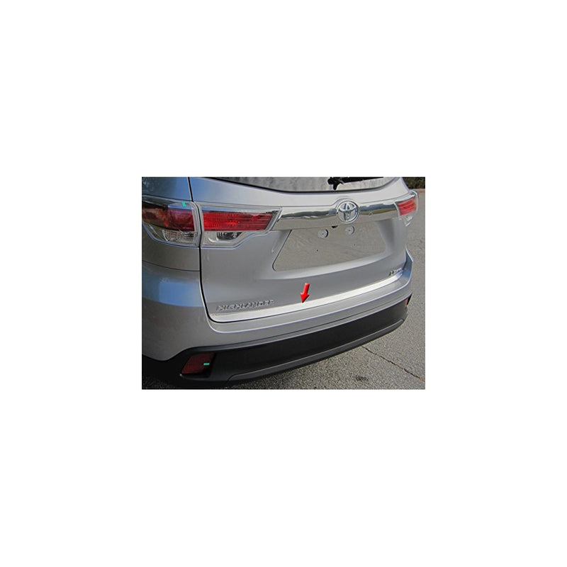 QAA FITS HIGHLANDER 2014-2018 TOYOTA (1 Pc: Stainless Steel Rear Deck Accent Trim, 4-door, SUV) RD14110
