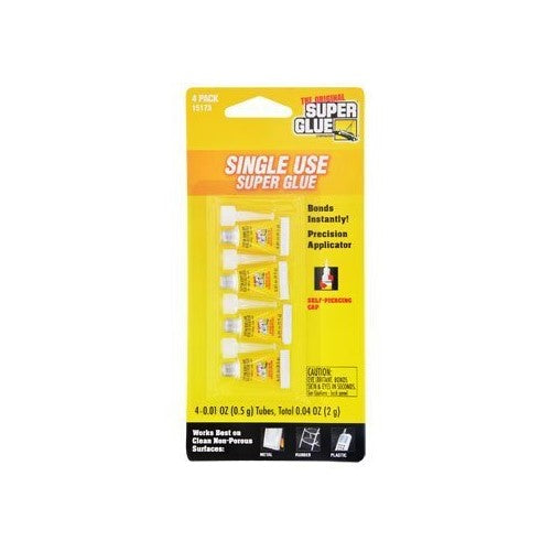 Super Glue Super Glue 15173-5 Single-use Minis, 20-pack (Pack of 20)