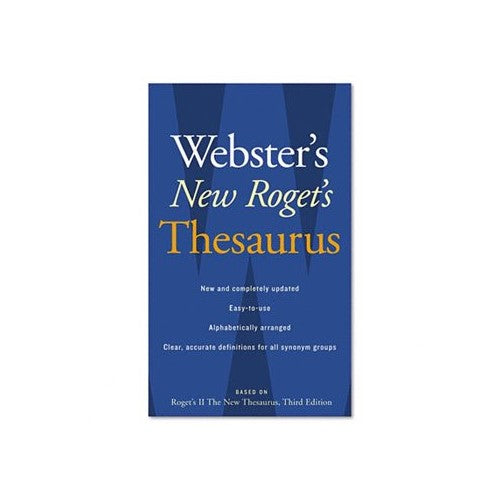 HOU1020958 - HOUGHTON MIFFLIN COMPANY Webster's New Roget's Thesaurus Office Edition