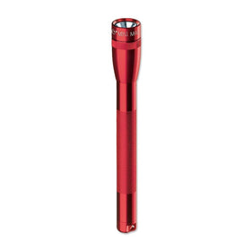 Maglite Mini Incandescent 2-Cell AAA Flashlight, Red