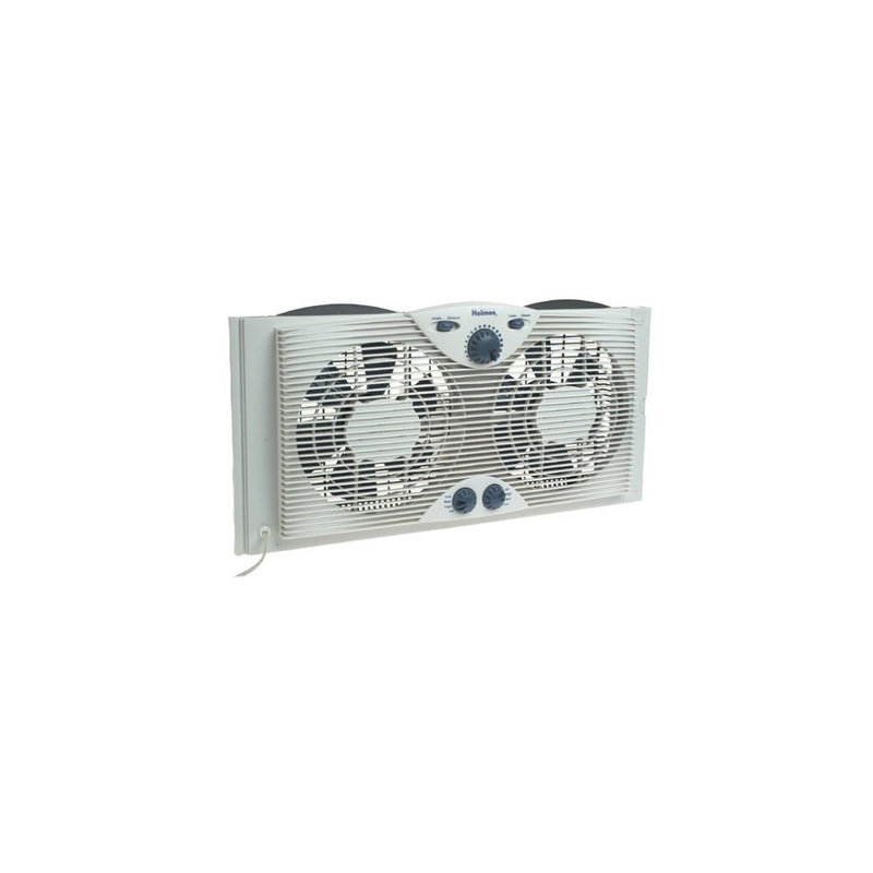 Holmes HAWF-2041 Twin Window Fan with Comfort Control Thermostat