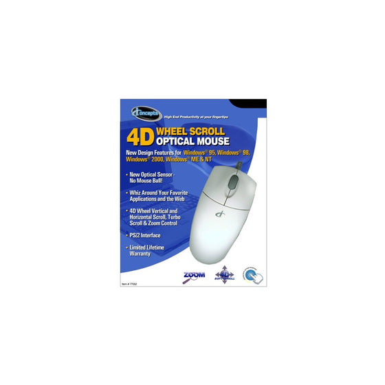 I Concepts 4D Wheel Scroll Optical Mouse