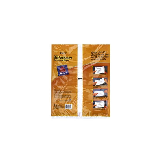 Avery Self-Adhesive Laminating Sheets, 9 x 12 Inches, Pack of 2 (73602)