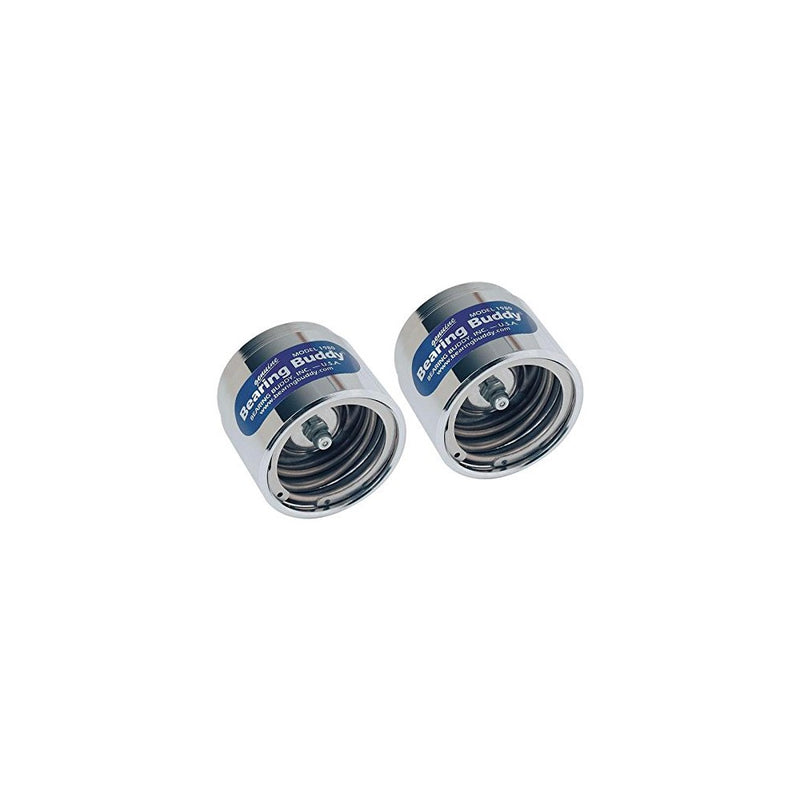 Bearing Buddy 42102 Chrome Bearing Protector - 1.980" Diameter, Pair