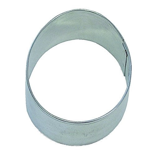 R&M Easter Egg 2.5" Cookie Cutter in Durable, Economical, Tinplated Steel