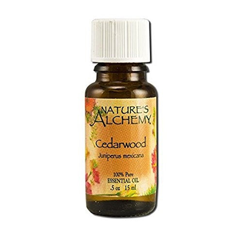 Nature's Alchemy 100% Pure Essential Oil Cedarwood, 0.5 Fluid Ounce