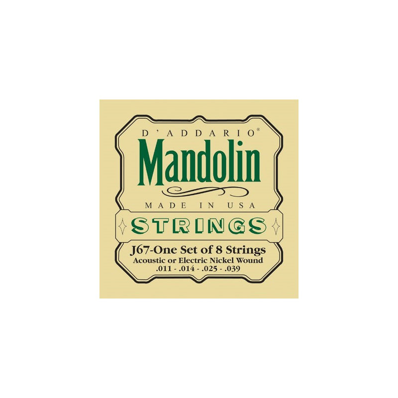 D'Addario J67 Nickel Mandolin Strings
