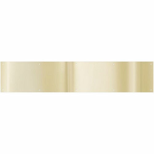 National Hardware N244-053 V1996 Kickplate in Brass