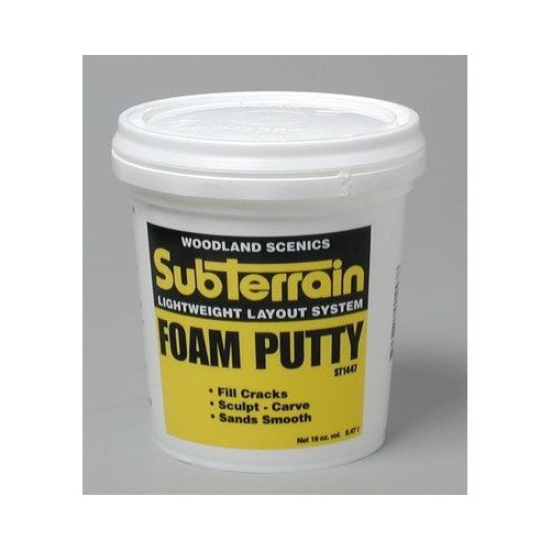 Woodland Scenics Foam Putty, Pint WOOST1447