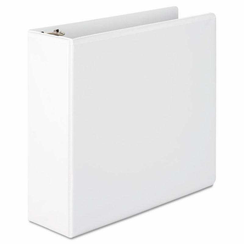Wilson Jones 3 Inch 3 Ring Binder, Heavy Duty D-Ring View Binder, Extra Durable Hinge, White (W385-49W)