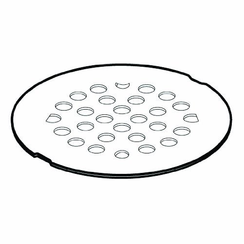 Moen 101663WRMOENF Kingsley 4-1/4-Inch Snap-In Shower Drain Cover, Wrought Iron