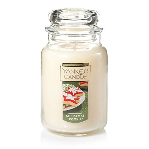 Yankee Candle Large Jar Candle, Christmas Cookie