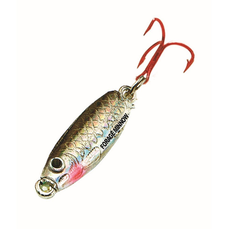 Northland FMS2-11 Forage Minnow Jig'n Spoon, 1/16-Ounce, Silver Shiner 1Cd