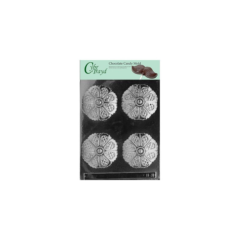 Cybrtrayd Life of the Party B031 Umbrellas Baby Chocolate Candy Mold in Sealed Protective Poly Bag Imprinted with Copyrighted Cybrtrayd Molding Instructions