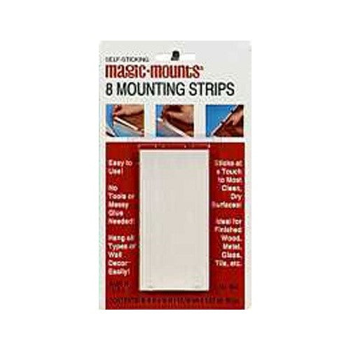 STRIP MNT 6-1/2X4" CD8 by MAGIC MOUNTS MfrPartNo 3704