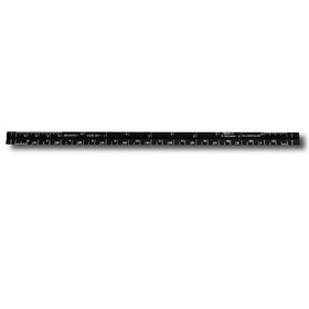 Alumicolor Pocket Architect Scale, 6", Black