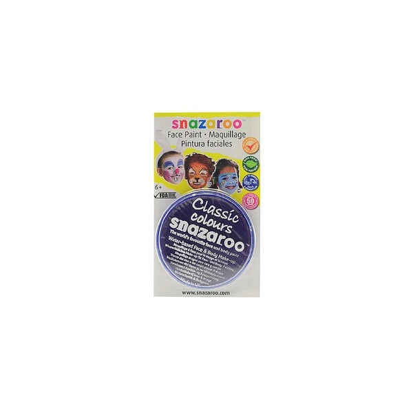 Snazaroo Classic Face Paint, 18ml, Purple