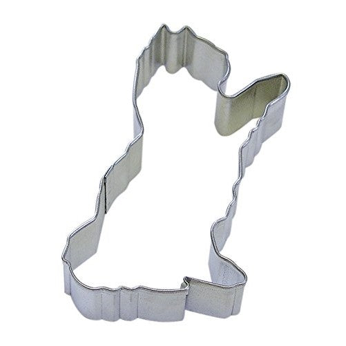 R&M Playful Cat 4" Cookie Cutter in Durable, Economical, Tinplated Steel