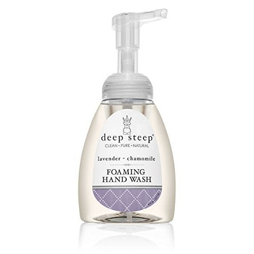 Deep Steep Foaming Handwash, Lavender Chamomile, 8 Ounces