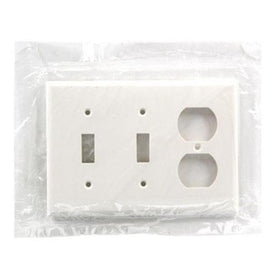 3g 2toggle/Duplex Recpt Plate