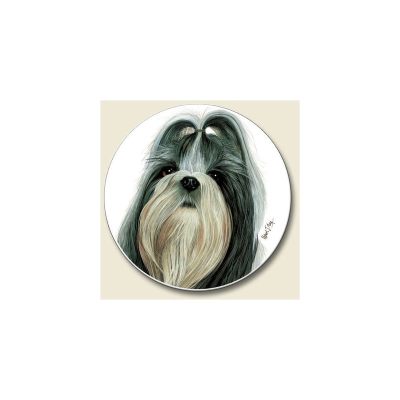 Shih Tzu Coaster, Single Coaster for Your Car