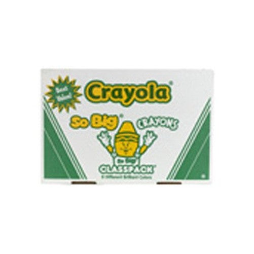 BIN528389 - Crayola Jumbo Classpack Crayons