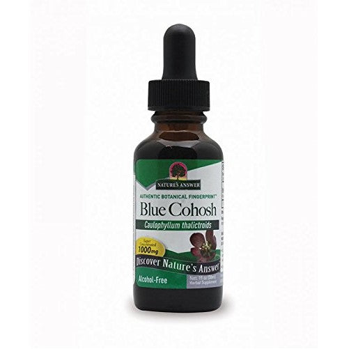 Nature's Answer Alcohol-Free Blue Cohosh Root, 1-Fluid Ounce