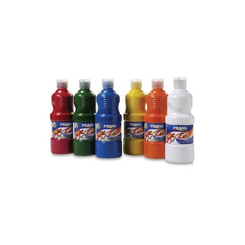 Prang Ready-to-Use Liquid Tempera Paint, 16-Ounce Bottle, Black (21608)