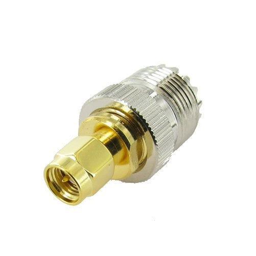 Valley Enterprises UHF Female to SMA Male Coax Cable Adapter