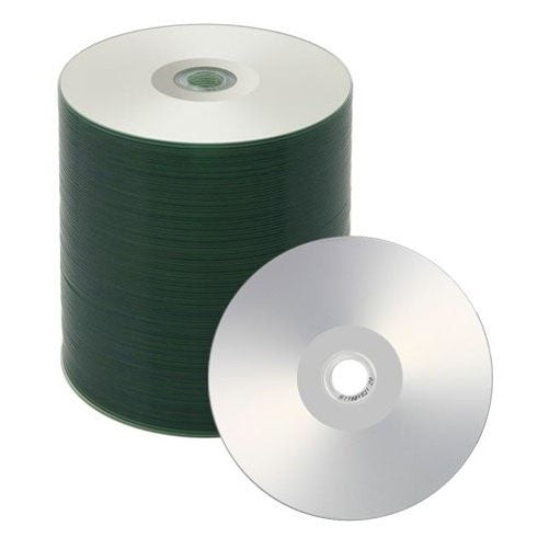 500 Spin-X 52x CD-R 80min 700MB Silver Inkjet Hub Printable