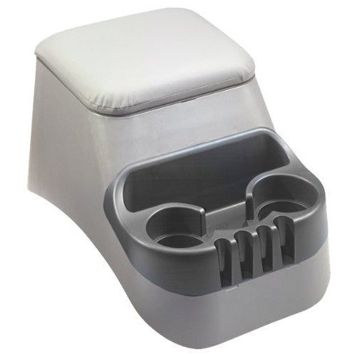 TSI Products 30015 Clutter Catcher Grey Bench Seat Console