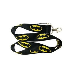Batman Logo Lanyard Keychain Super Hero