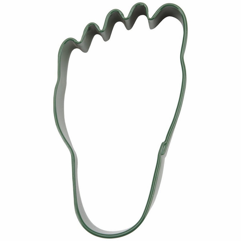Wilton Metal Cookie Cutter 3"-green/foot