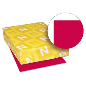 Wausau Papers 22553 Astrobrights Colored Paper 24lb 11 X 17 Re-entry Red 500 Sheets/ream