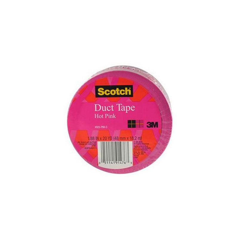 3M Duct Tape, Pink, 1.88-Inch by 20-Yard