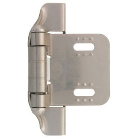 LIBERTY H01911C-SN-O 1/4-Inch Semi-Wrap Overlay Hinge