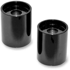 LA Choppers Riser Extension for 1 1/4in. Handlebar - 1in. Rise - Black LA-7414-01B