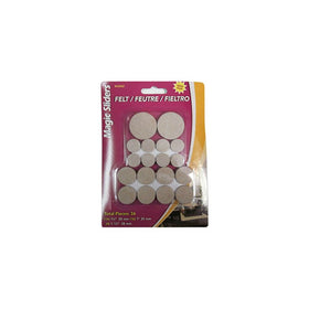 MAGIC SLIDERS L P 63922 Assorted Oat Felt Pad (36 Pack)