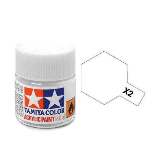 Tamiya Models X-2 Mini Acrylic Paint, White