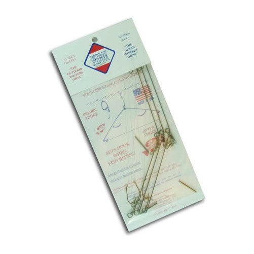 Fishing Hook - Spring Loaded Speedhook - Easy Action Snare for Pan or Ice Fishing, Survival and Trapping (3 Piece Pack)
