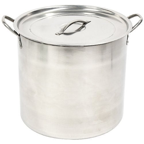 Stainless Steel Stock Pot, 20 quart with Lid