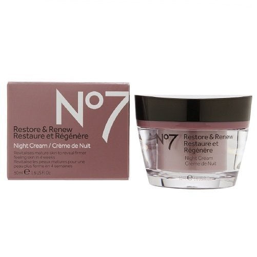 No7 Restore and Renew Night Cream - 1.6 oz by Boots