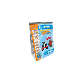 NewPath Learning Alphabet Curriculum Mastery Flip Chart Set, Early Childhood