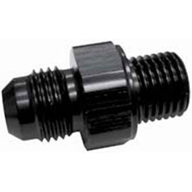 Fragola (481670-BL) #6 x 1/4" MPT Black Trans Adapter Fitting